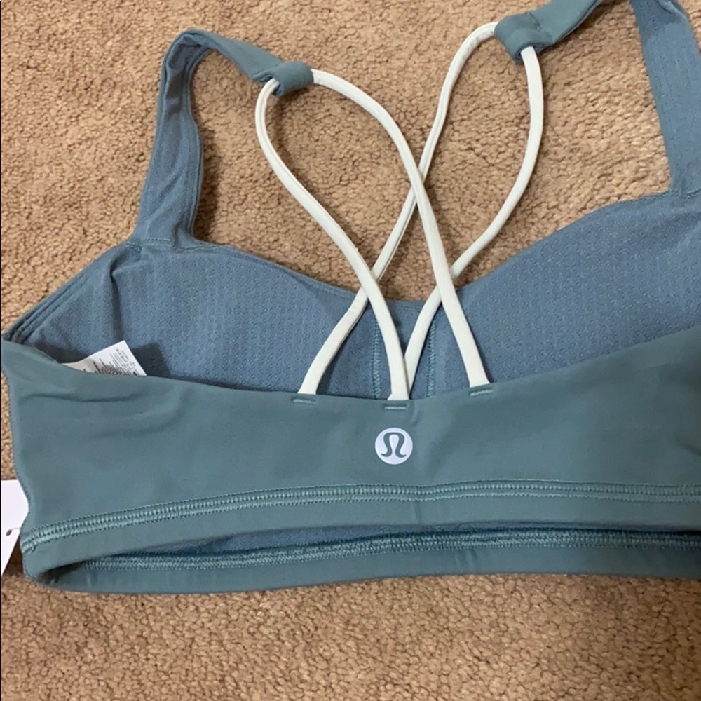 ❌ Sold ❌ Lululemon Tidewater Teal Free To Be Bra - Picture 6 of 11